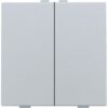 Niko intense sterling Home Control 2-voudige lichtbediening