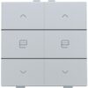 Niko intense sterling Home Control 2-voudige bediening motorsturing met 6-voudige toets
