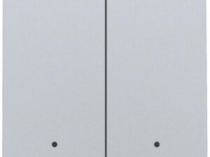 Niko intense sterling Home Control 2-voudige lichtbediening met led
