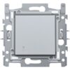 Niko intense sterling Hotelkaartschakelaar 10A 250V AC met NO/NC contact Niko Intense Sterling