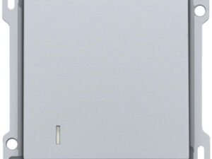 Niko intense sterling Toets voor hotelkaartschakelaar 10A 250V AC Niko Intense Sterling