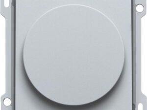 Niko intense sterling Toets op/neer voor impulsgever met draaibediening 25A Niko Intense Sterling