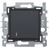 Niko Intense anthracite Hotelkaartschakelaar 10A 250V AC met NO/NC contact Niko Intense Antracite
