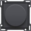 Niko Intense anthracite Toets 1-2-3 voor draaischakelaar met 3 snelheden 20A Niko Intense Antracite