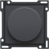 Niko Intense anthracite Toets 0-1-2 voor draaischakelaar met 3 snelheden 20A Niko Intense Antracite
