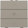 Niko intense brons Home Control enkelvoudige bediening motorsturing met 3-voudige toets