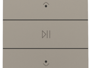 Niko intense brons Audiobediening voor Home Controlbronze Niko home control enkelvoudige audiobediening LEDS