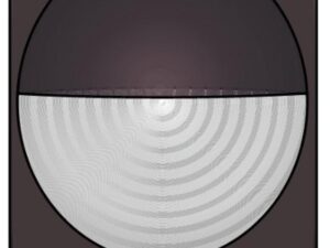 Niko intense dark brown Home Control centraalplaat inbouw bewegingsmelder sensor 180°