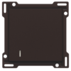Niko intense dark brown Toets voor hotelkaartschakelaar 10A 250V AC Niko Intense Dark Brown