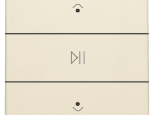 Niko original cream Audiobediening voor Home Control Niko home control enkelvoudige audiobediening LEDS