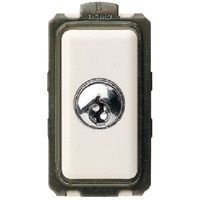 Bticino Sleutelschakelaar Magic tweepolig 250 V 10 A 1 module Magic