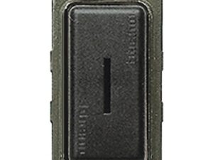Bticino Drukknop Magic voor bel 1P NO met hulpcontact NG 250 V 10 A zwart Magic