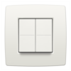 Niko original white Dimmer voor Hue systeem Niko dimschakelaar voor het Hue systeem