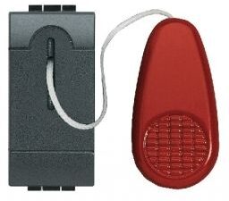 Bticino Drukknop met trekcontact Living 10 A 250 V 1P NO Andere bedieningsmechanismen