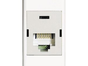 Bticino Stopkontakt RJ45 cat 6 RJ 45 contactdozen en connectoren voor glasvezel