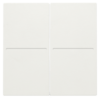 Niko original white Tweevoudige toets voor draadloze dimschakelaar (Hue®