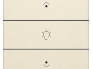 Niko original cream Home Control enkelvoudige bediening dimmer met 3-v toets+led Niko home control enkelvoudige dimbediening met Leds