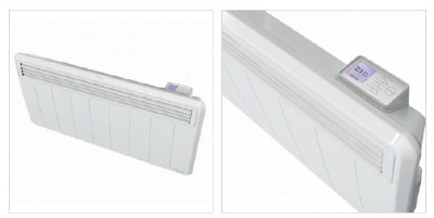 DIMPLEX Convector vast 1000W 230V IP24 thermostaat aansluitsnoer H430xB620xD108mm Convectoren