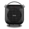 DeLonghi Ventilatorkachel 2400W 70m³ timer zwart Convectoren