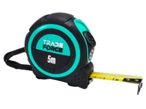 Tradeforce Rolmeter 5m, dubbelzijdig, nyloncoating Meters en toebehoren