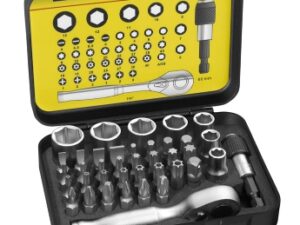 Stanley Bitset Expert Pro 1/4” – Ratelsleutel (40-delig) Gereedschapskoffers