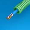 100 meter groen U/UTP CAT6 Preflex safe voorbedrade buis 16mm LS0H Halogeen UTP/telefonie