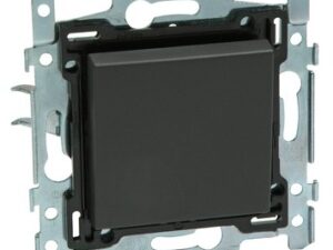 Niko Intense anthracite tweepolige schakelaar