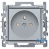 Niko intense sterling STANDAARD stopcontact 28