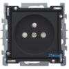 Niko Intense anthracite STANDAARD stopcontact 28
