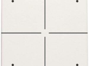 Niko original white Viervoudige drukknop met leds en comfortsensoren voor Niko Home Control