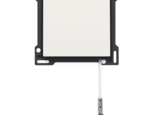 Niko Pure steel white Centraalplaat voor trekschakelaar 16A 250V AC Niko Pure White steel
