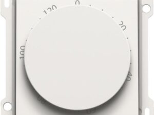 Niko Pure steel white Toets voor tijdschakelaar 120minuten Niko Pure White steel