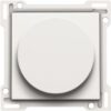 Niko Pure steel white Afwerkingsset 0-1-2 voor draaischakelaar voor motoren Niko Pure White steel