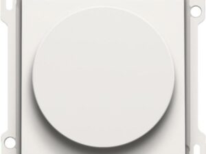 Niko Pure steel white Afwerkingsset 0-1-2 voor draaischakelaar voor motoren Niko Pure White steel