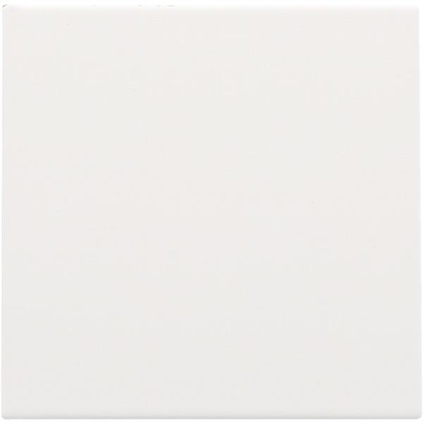Niko Pure steel white Centraalplaat met kabeluitvoer voor blindplaat met trekontlasting Niko Pure White steel