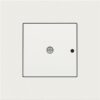 Niko Pure steel white Afwerkingsset voor 1-kanaals inbouw RF-ontvanger Niko Pure White steel