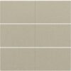 Niko Pure steel champagne Afwerkingsset voor 6-voudige potentiaalvrije drukknop 24 V coated Niko drukknop 6 voudig 24 Volt
