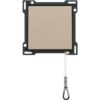 Niko Pure steel champagne Toets voor trekdrukknop 10A 250V AC Niko Pure Champagne steel