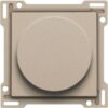 Niko Pure steel champagne Toets 0-1-2 voor draaischakelaar met 3 snelheden 20A wit Niko Pure Champagne steel
