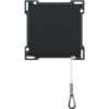Niko Pure steel black Toets voor trekdrukknop 10A 250V AC Niko Pure Black Steel