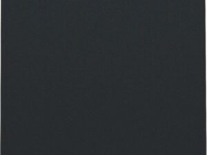 Niko Pure steel black Centraalplaat met kabeluitvoer voor blindplaat met trekontlasting Niko Pure Black Steel