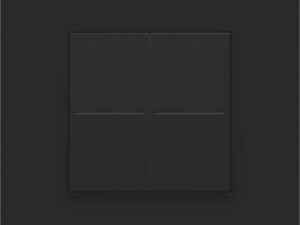 Niko Pure steel black Dimmer voor Hue systeem Niko dimschakelaar voor het Hue systeem