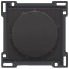 Niko Pure bakelite piano Centraalplaat voor timer regelbaar tot 15 min. Niko Pure Bakelite piano black