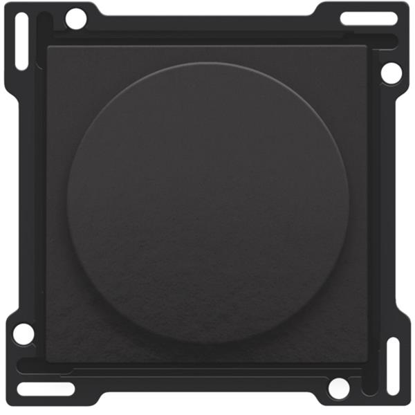 Niko Pure bakelite piano Toets 1-2-3 voor draaischakelaar voor motoren Niko Pure Bakelite piano black