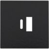 Niko Pure bakelite piano Afwerkingsset voor dubbele smart USB-A- en USB-C-lader Niko Pure Bakelite piano black