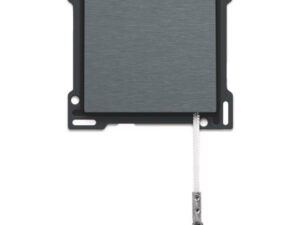 Niko Pure alu steel grey Toets voor trekdrukknop Niko Pure alu steel grey