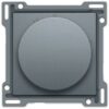 Niko Pure alu steel grey Centraalplaat voor timer regelbaar tot 15 min. Niko Pure alu steel grey