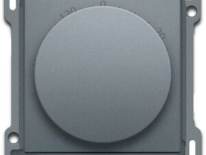 Niko Pure alu steel grey Centraalplaat voor timer regelbaar tot 120 min. Niko Pure alu steel grey