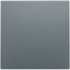 Niko Pure alu steel grey Centraalplaat met kabeluitvoer voor blindplaat met trekontlasting Niko Pure alu steel grey