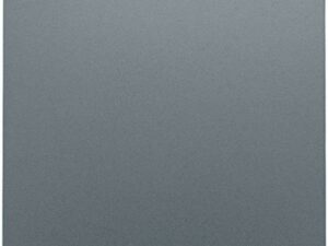 Niko Pure alu steel grey Centraalplaat met kabeluitvoer voor blindplaat met trekontlasting Niko Pure alu steel grey